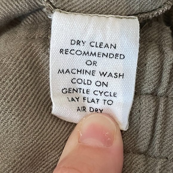 Apiece Apart Bendita Tie-Waist Pleated Pants in Pistachio Size 4 - Picture 9 of 9